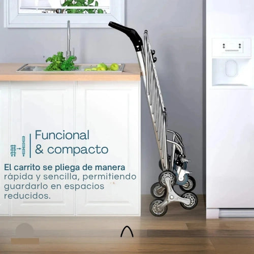 CARRO DE COMPRAS ACERO INOX